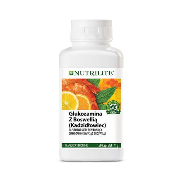 Glukozamina z boswellią Nutrilite 150 szt