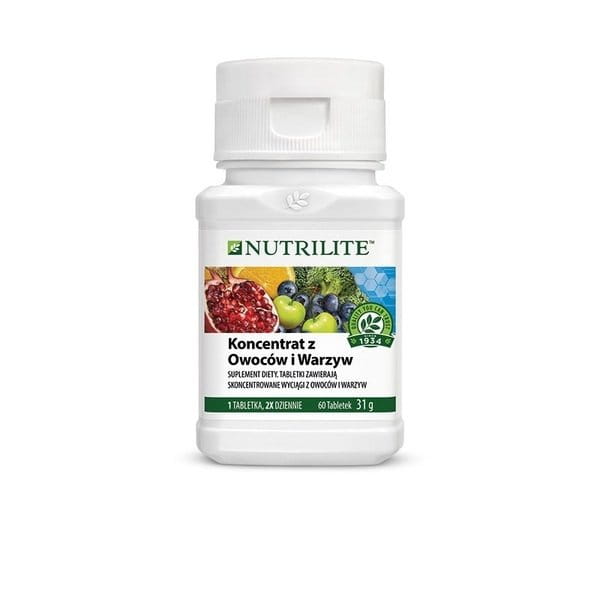 Koncentrat z owoców i warzyw Nutrilite 60 szt
